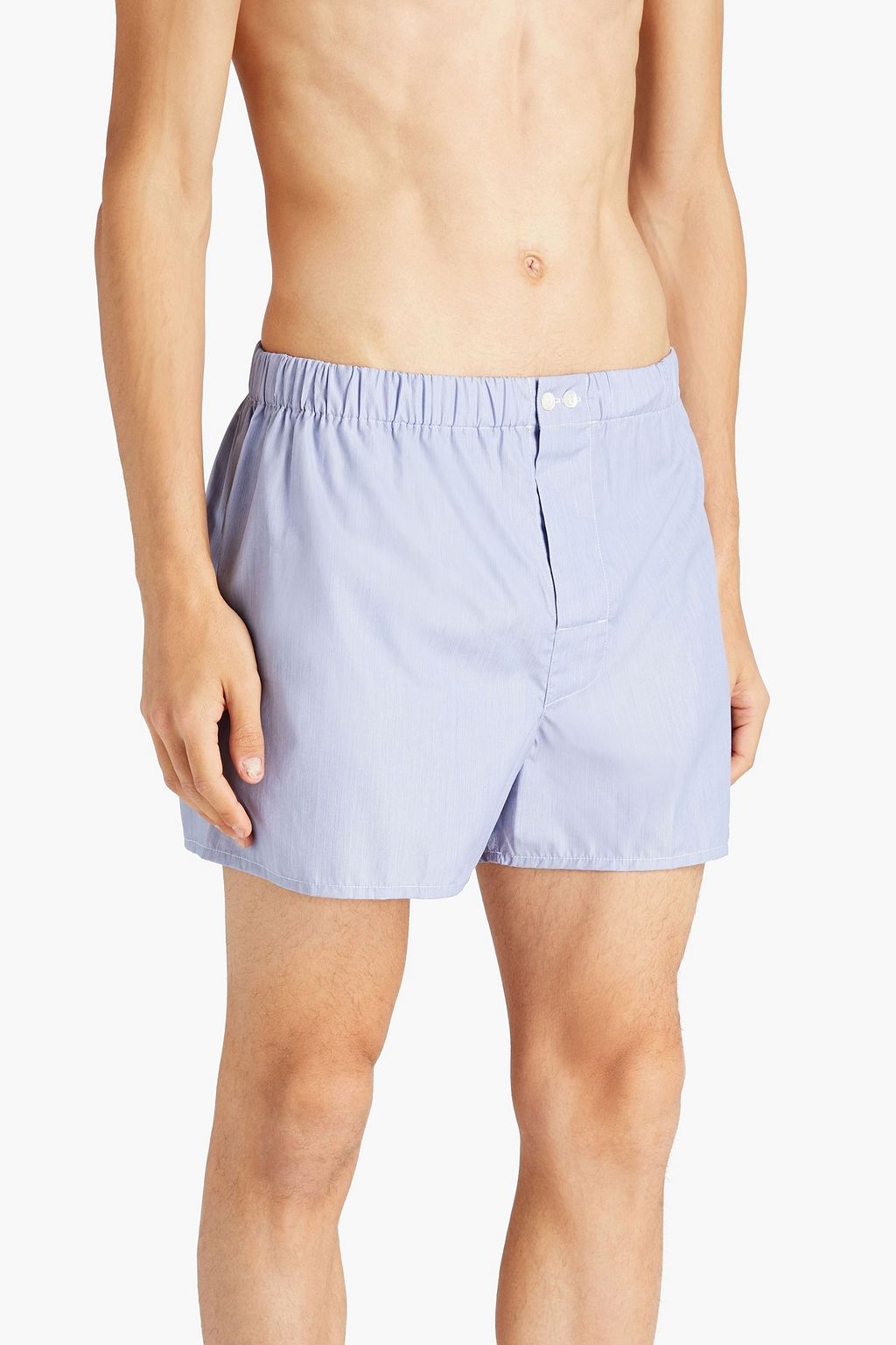 SUNSPEL Cotton-poplin boxer shorts