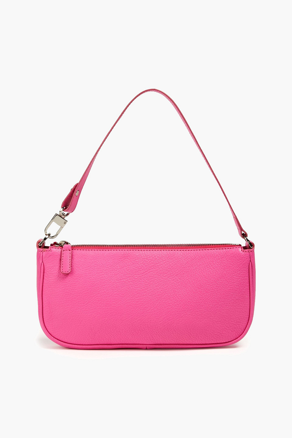 By Far Texturedleather Shoulder Bag In Pink ModeSens