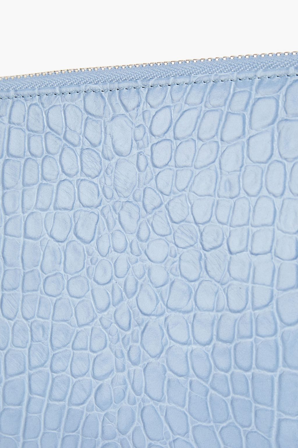 BY FAR Rachel croc-effect leather shoulder bag