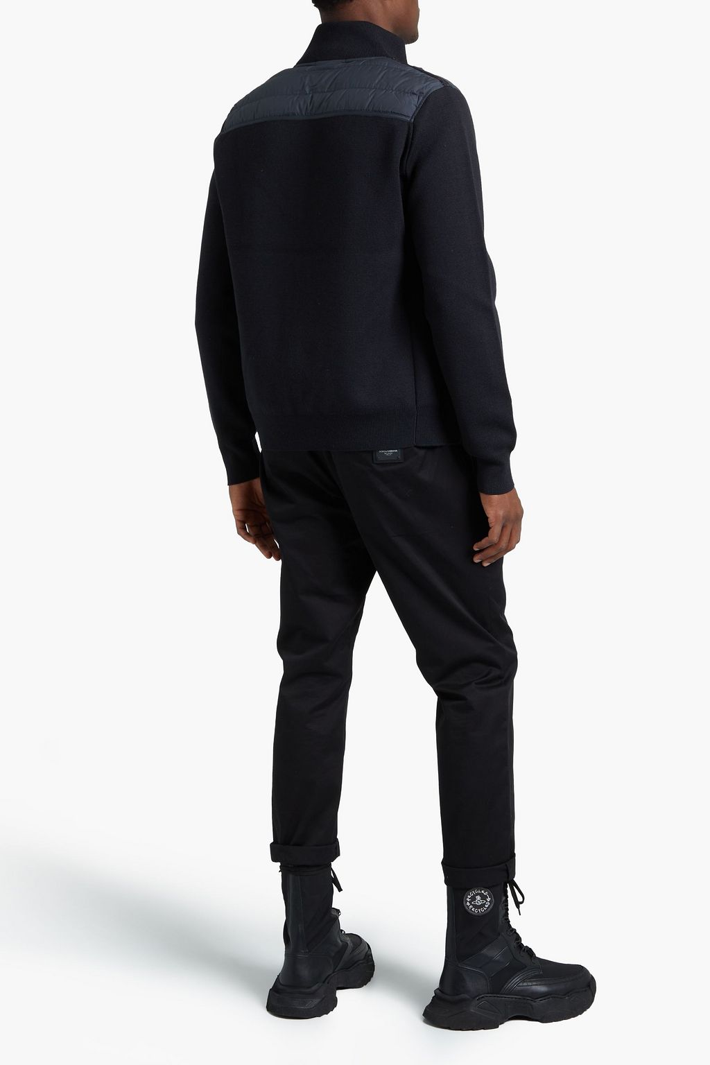 PARAJUMPERS Quilted shell-paneled cotton-blend down jacket