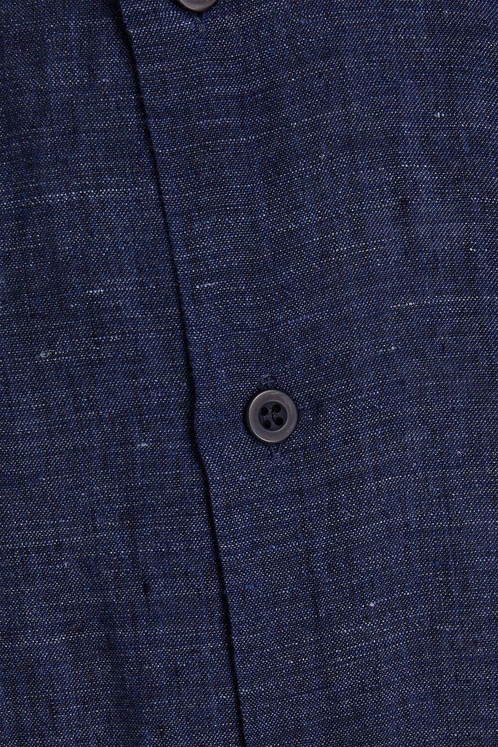 SUNSPEL Checked linen shirt