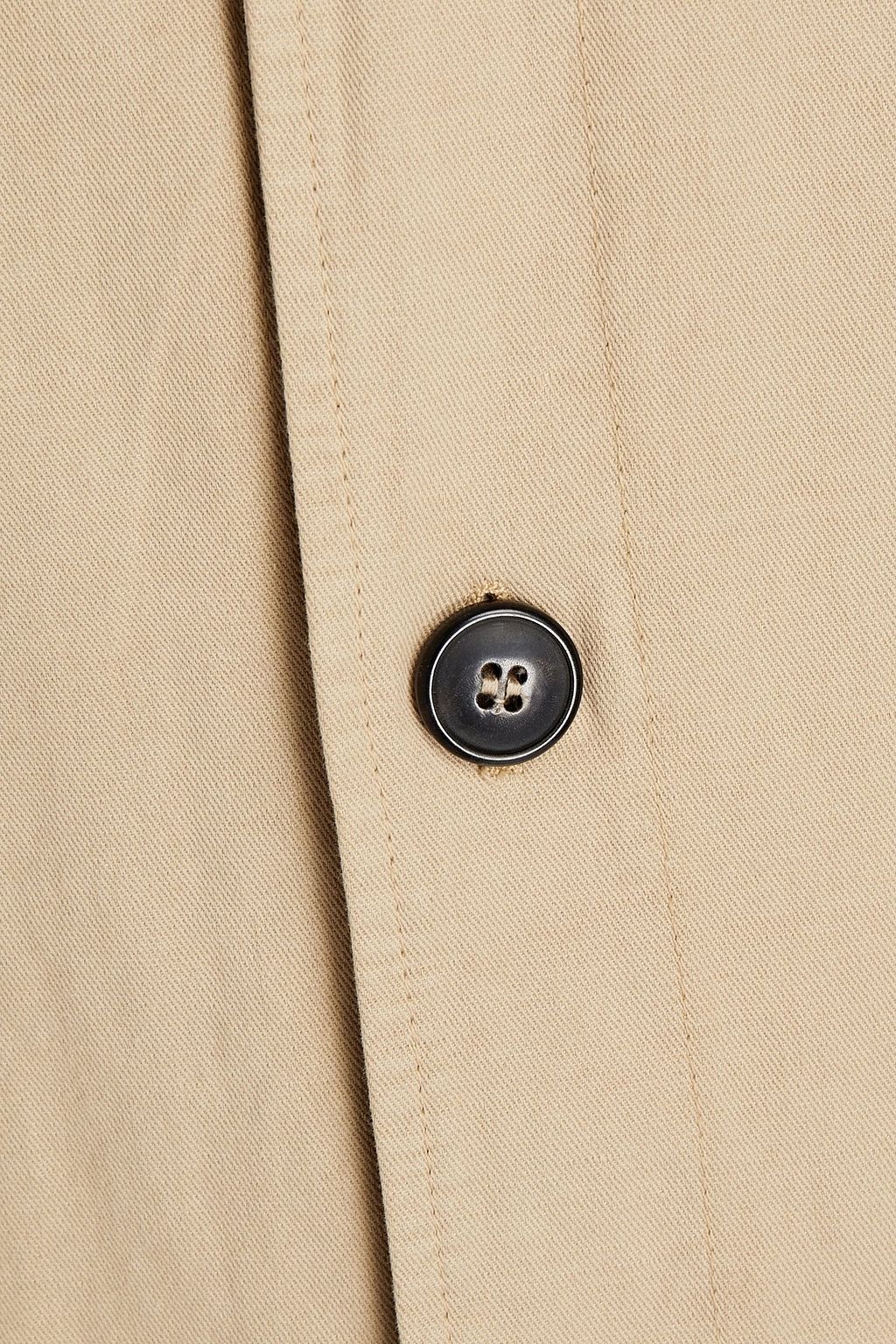 SUNSPEL Overshirt aus Twill aus einer Baumwoll-Leinenmischung