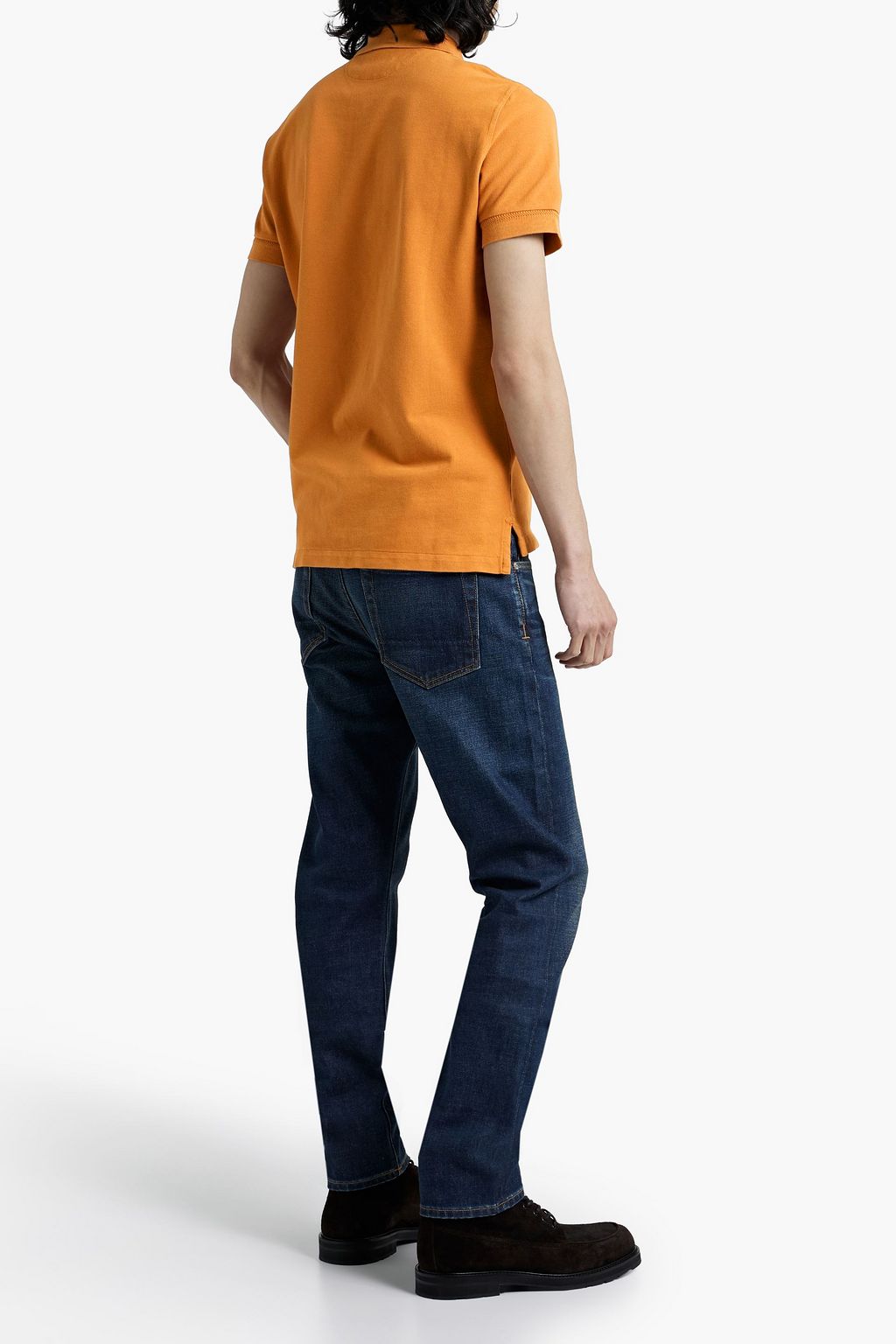 TOM FORD Cotton-piqué polo shirt