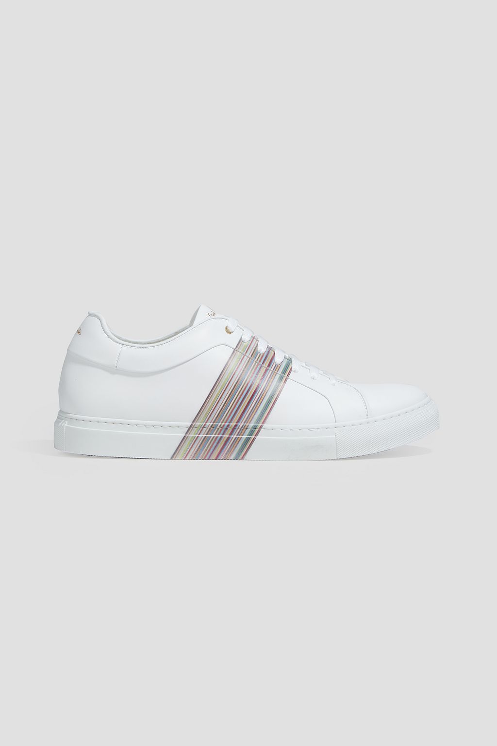 Paul Smith - Basso Printed Leather Sneakers White - UK 7