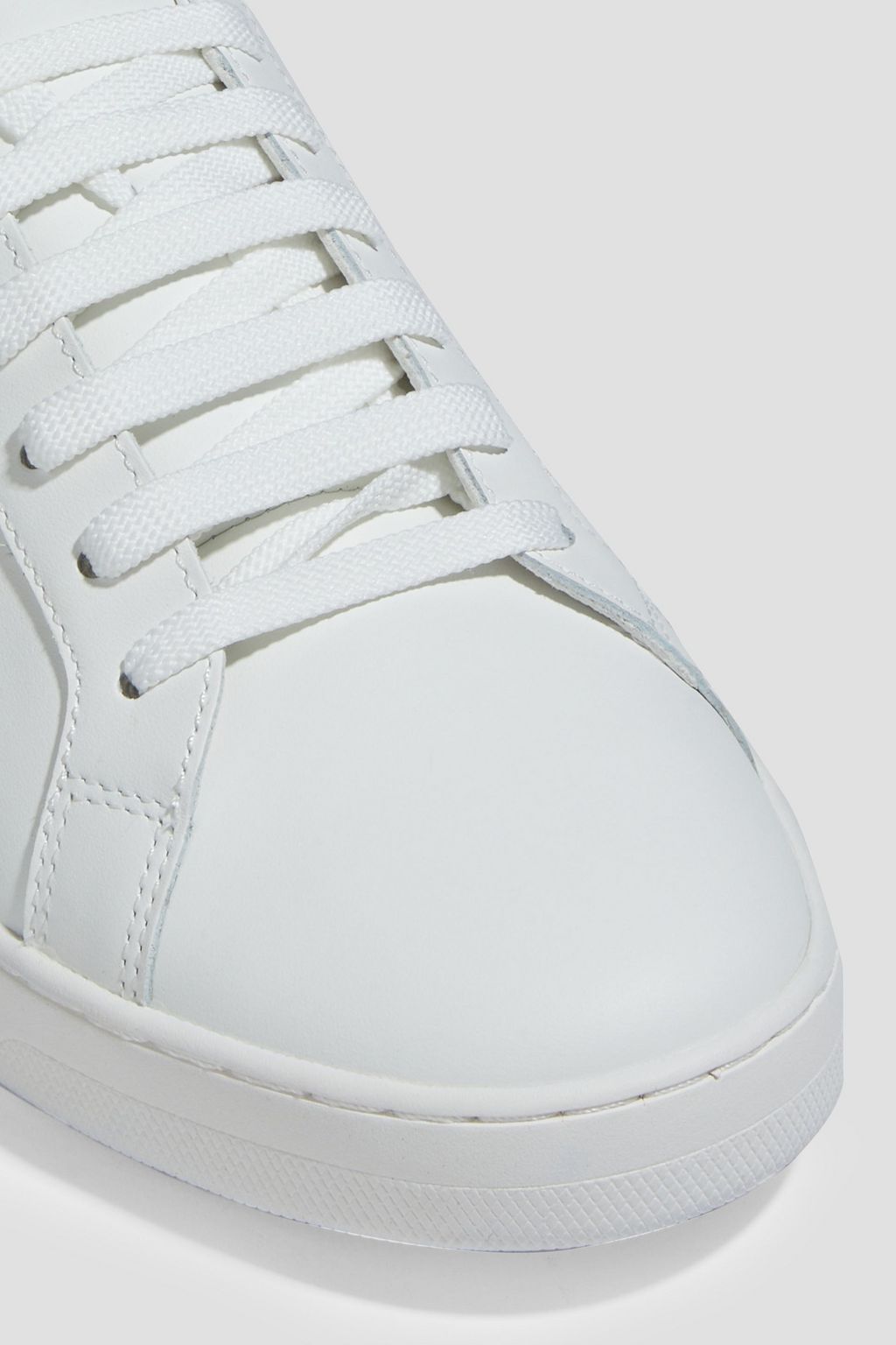 PALM ANGELS Teddy Bear appliquéd leather sneakers