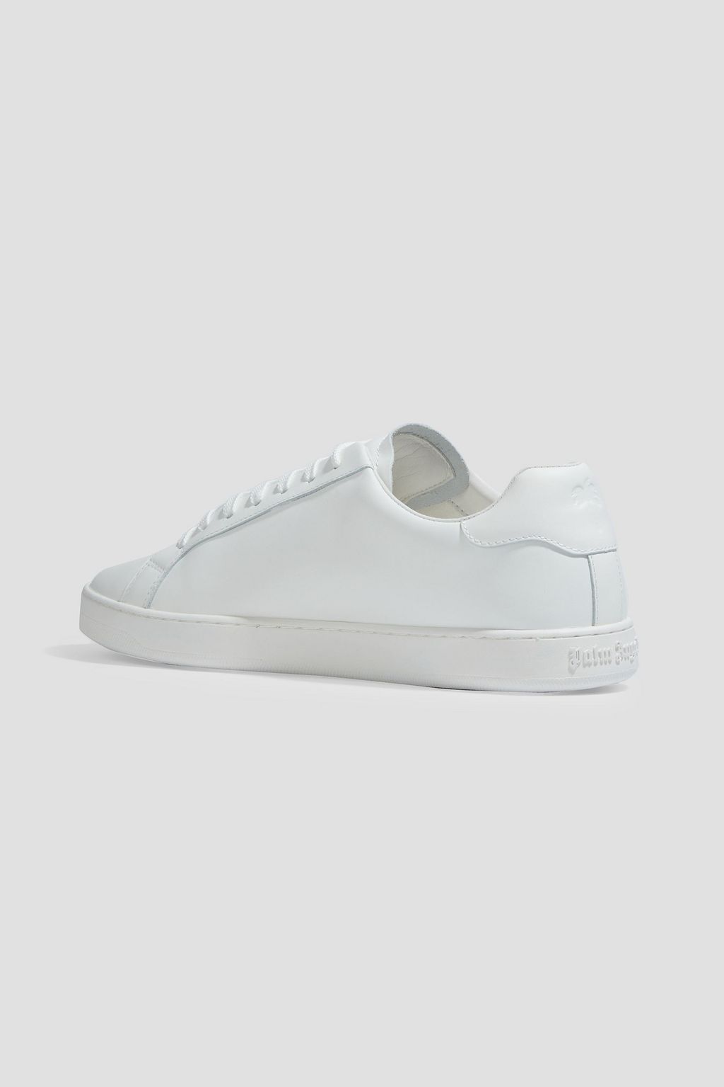 PALM ANGELS Teddy Bear appliquéd leather sneakers