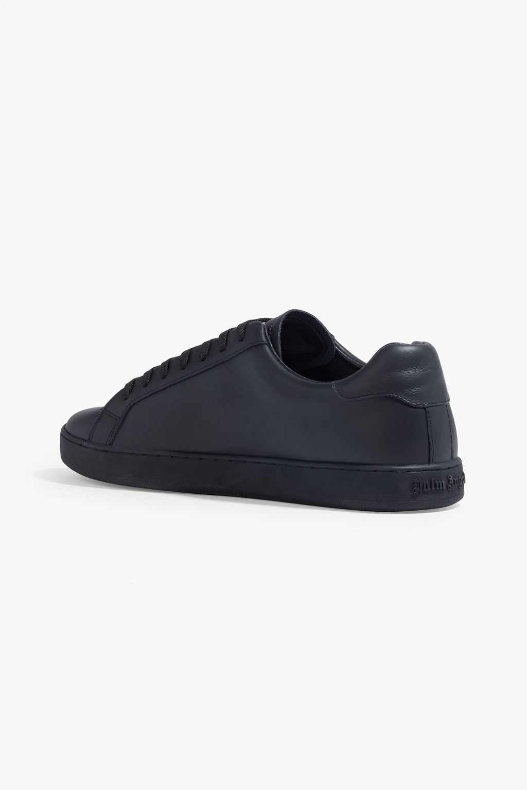 PALM ANGELS Teddy Bear appliquéd leather sneakers