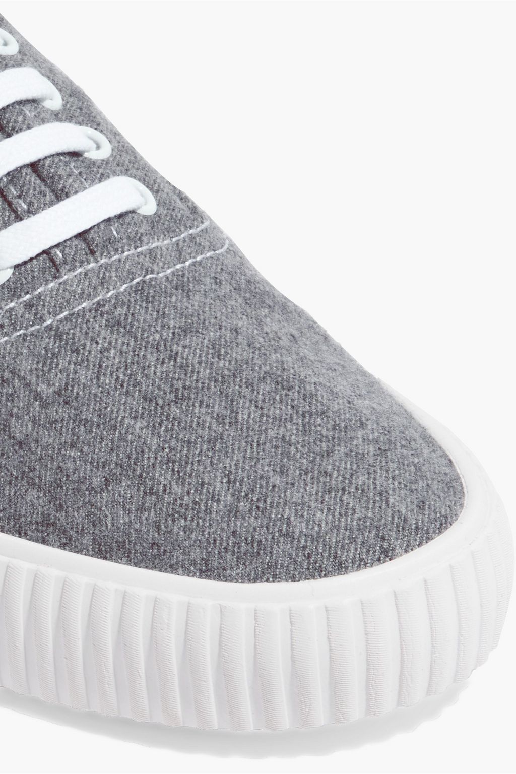 THOM BROWNE Heritage boiled wool sneakers