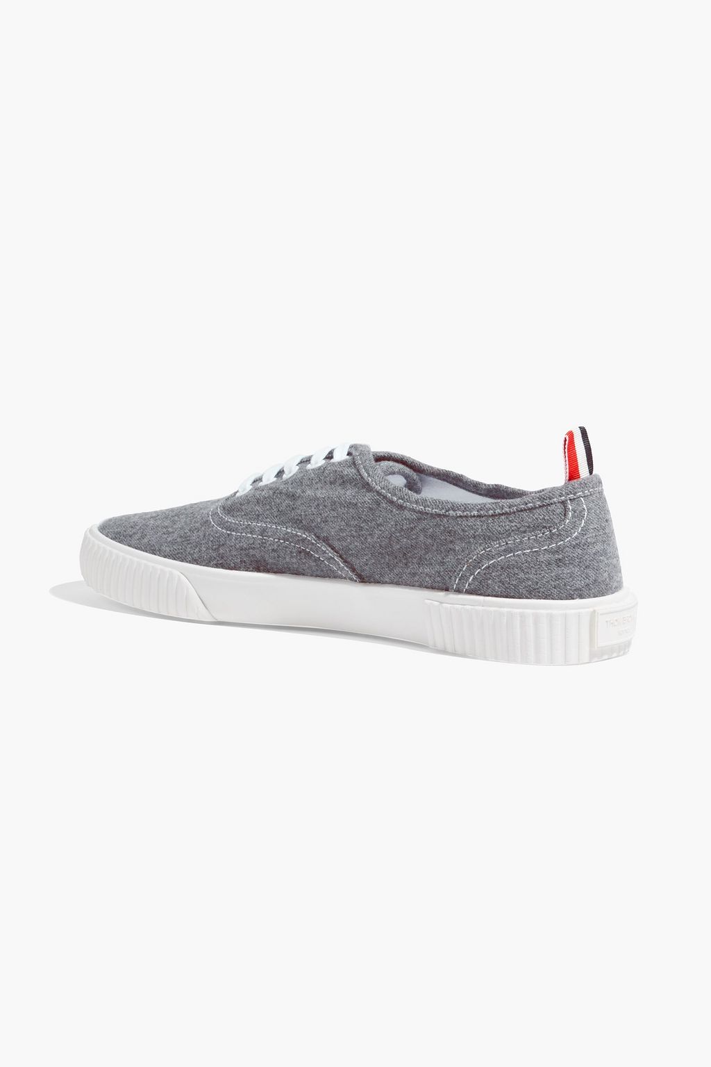 THOM BROWNE Heritage boiled wool sneakers
