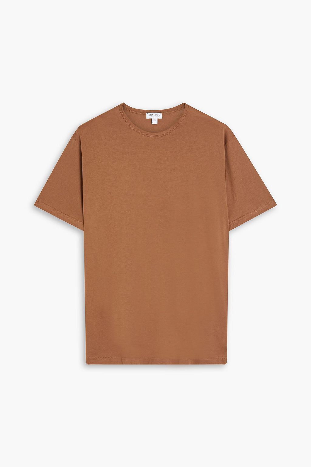 Light brown Cotton-jersey T-shirt 