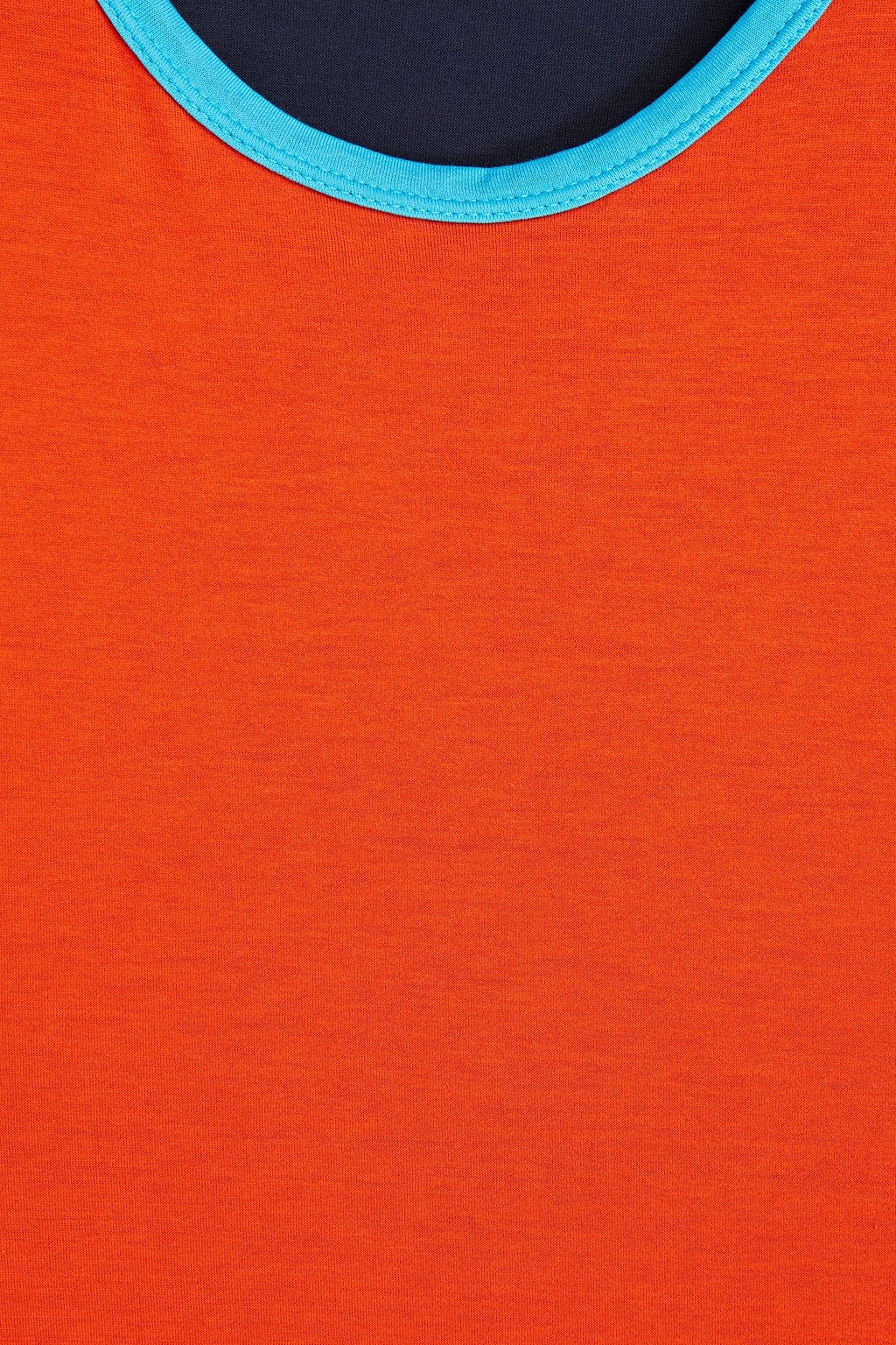 SUNSPEL Color-block cotton-jersey T-shirt