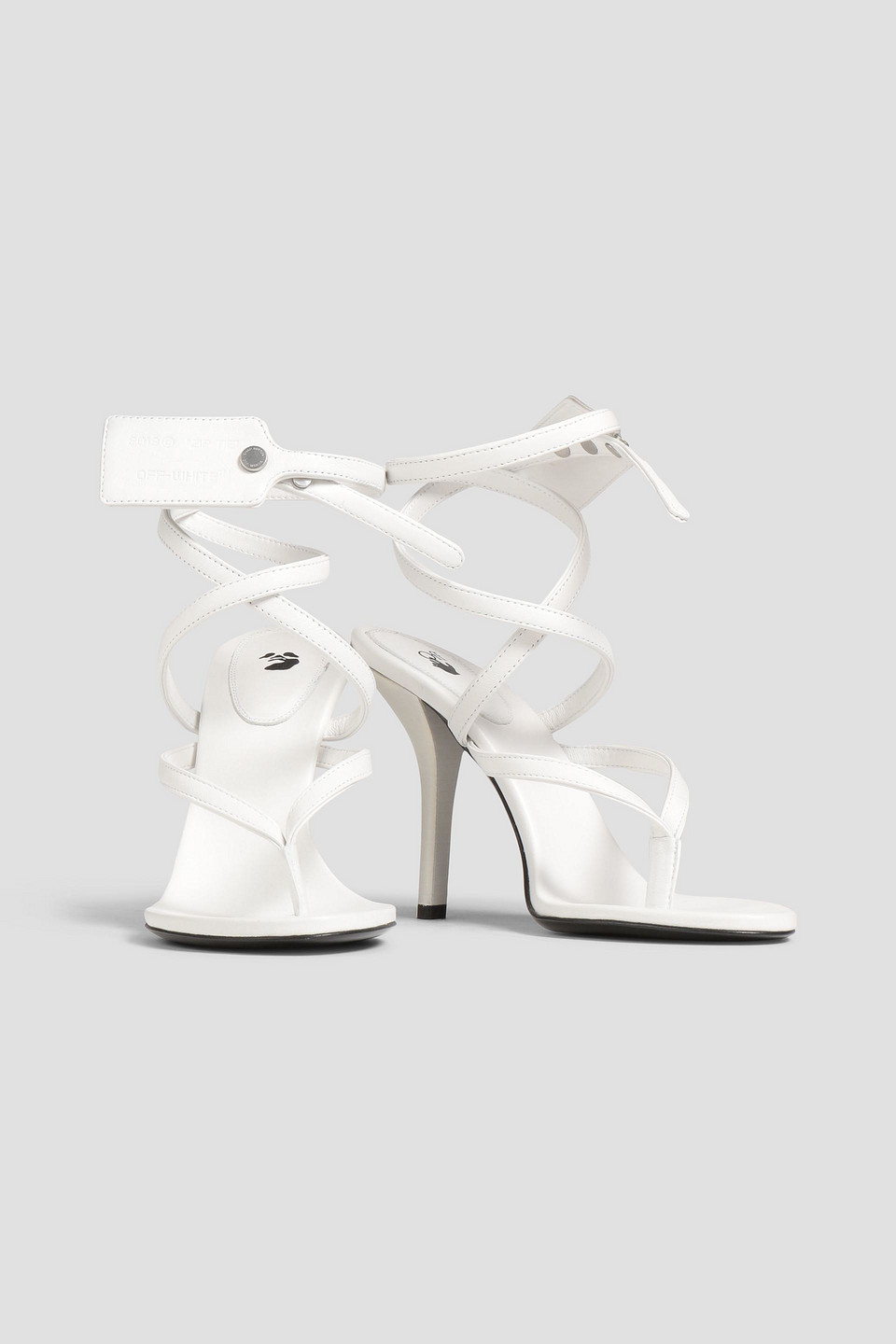 OFF-WHITE LEATHER SANDALS 3074457345630949166