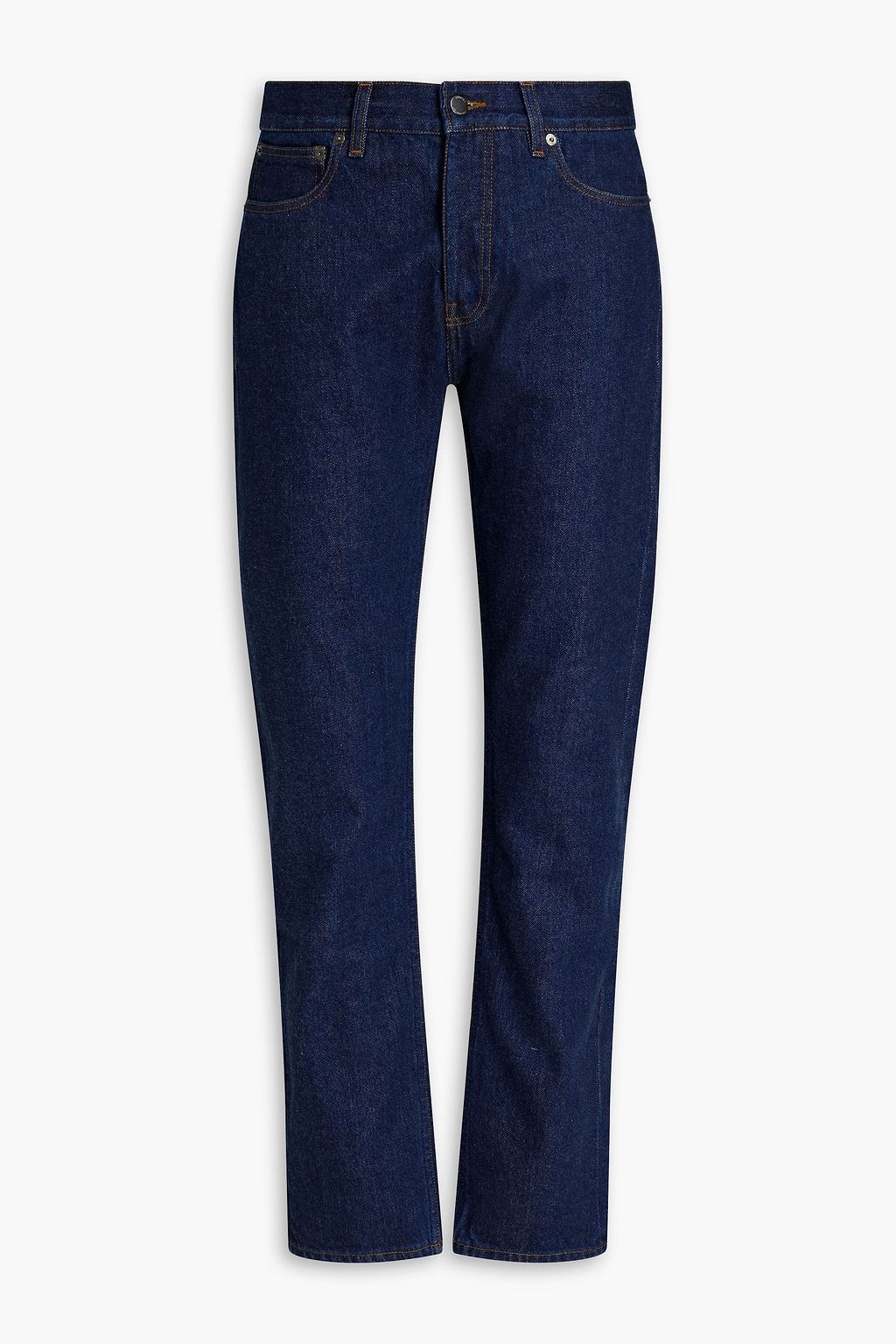 Indigo Blue Cropped Jeans - Luxury Blue