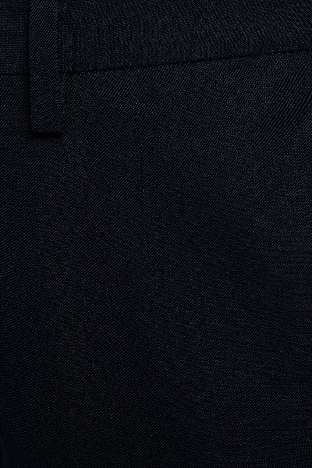 SUNSPEL Slim-fit cotton and linen-blend twill pants