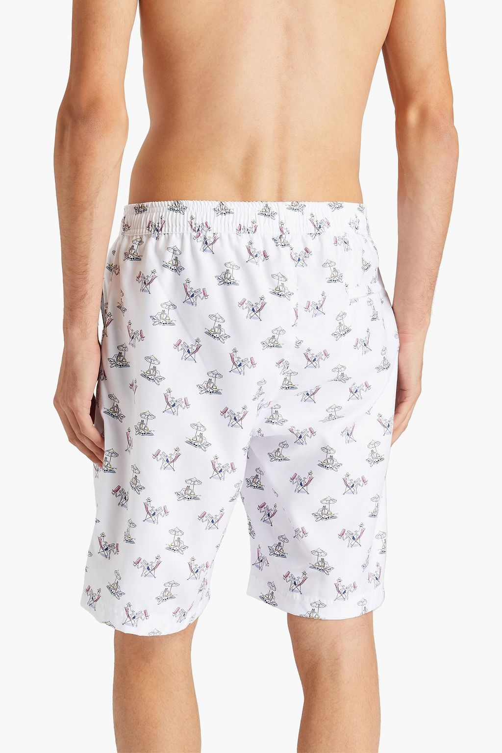 SUNSPEL Mid-length swim shorts