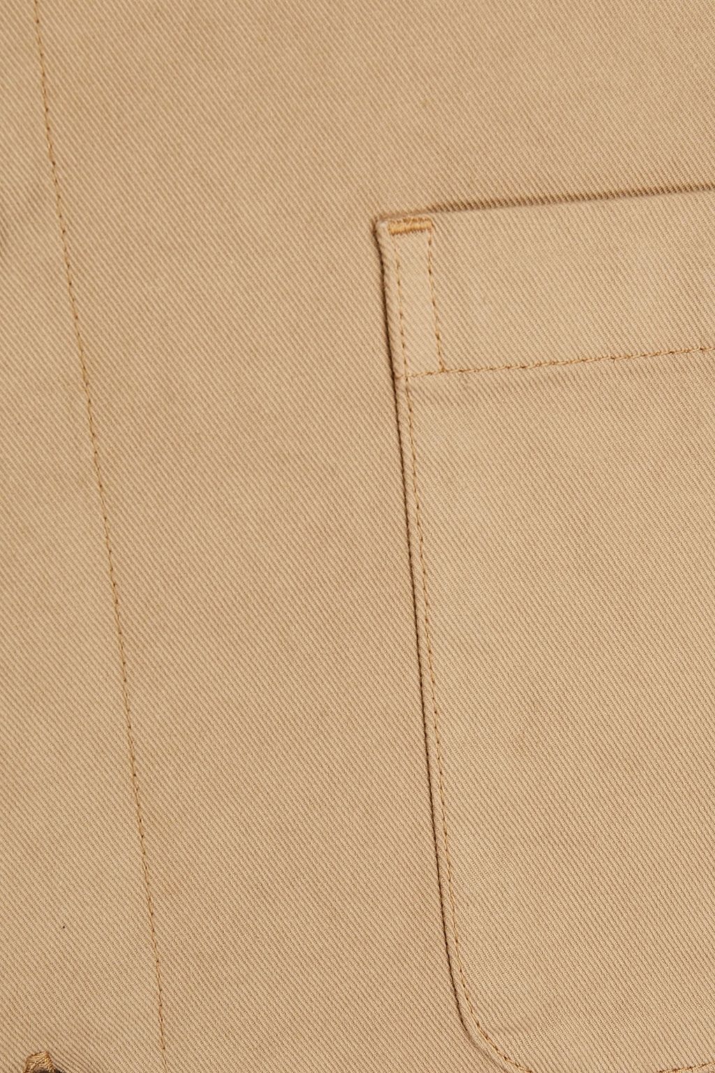 SUNSPEL Stretch-cotton twill shirt