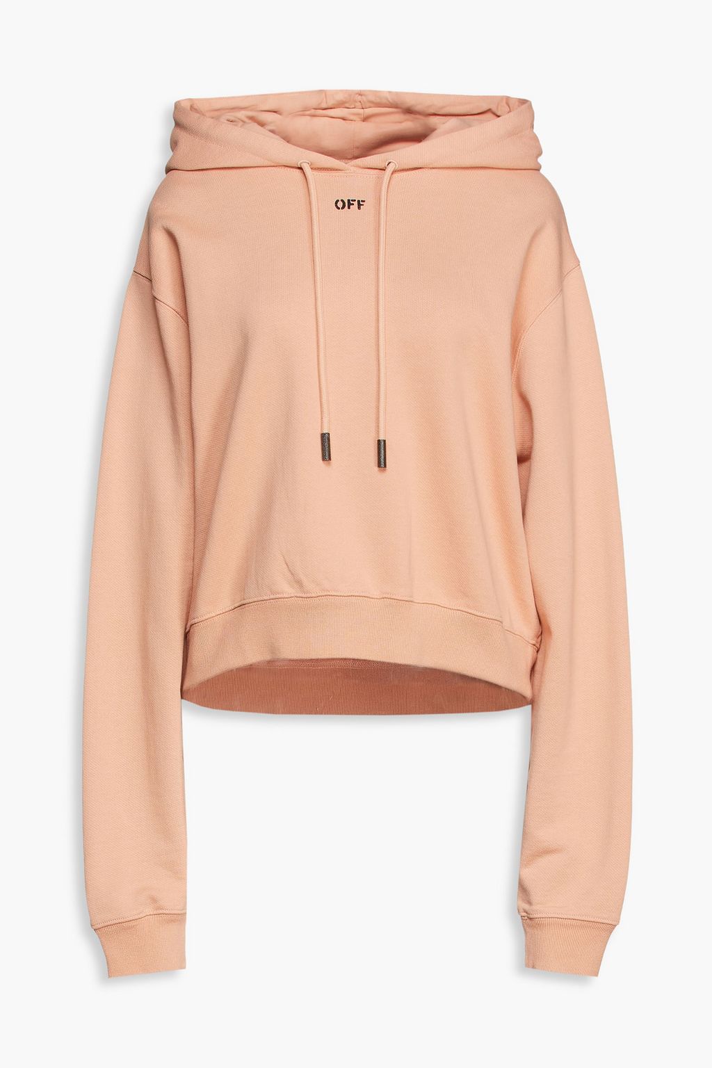 French cotton-terry sweatshirt 