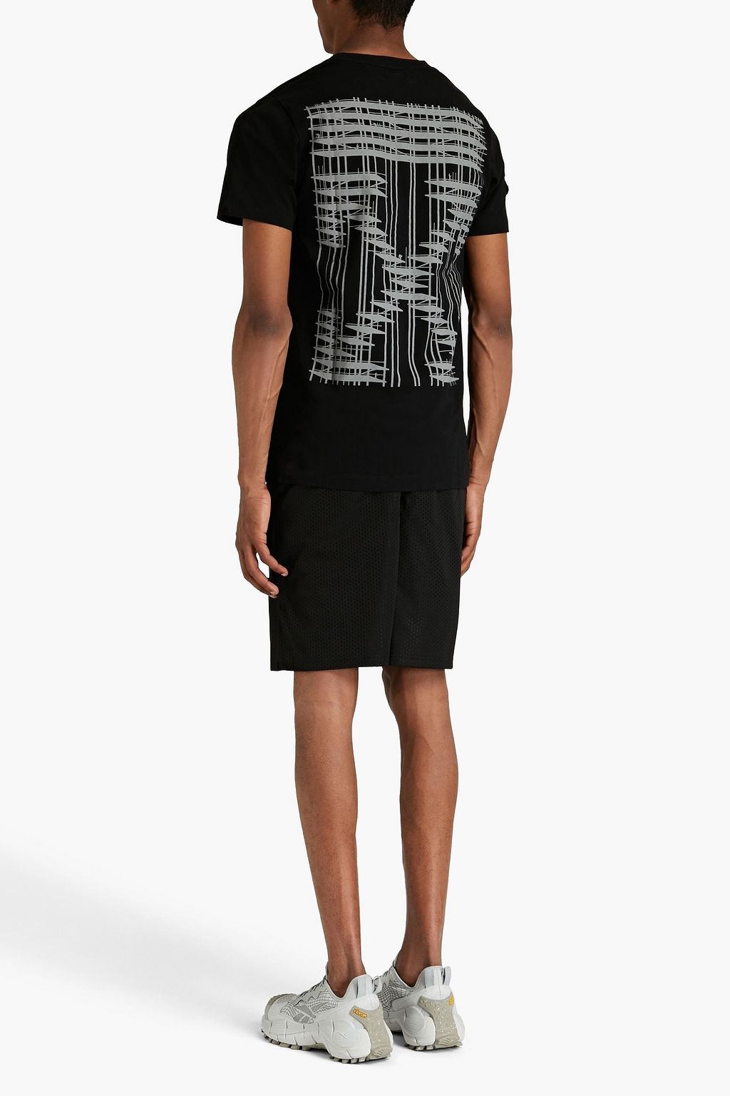OFF-WHITE™ Logo-appliquéd printed cotton-jersey T-shirt