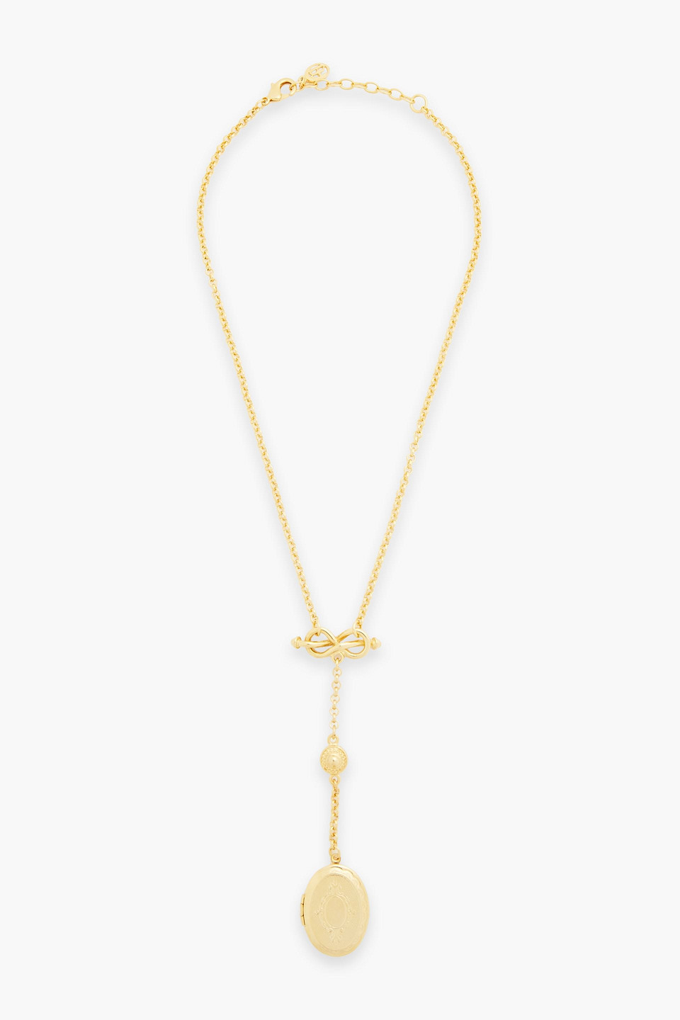 Ben-Amun 24-karat gold-plated necklace