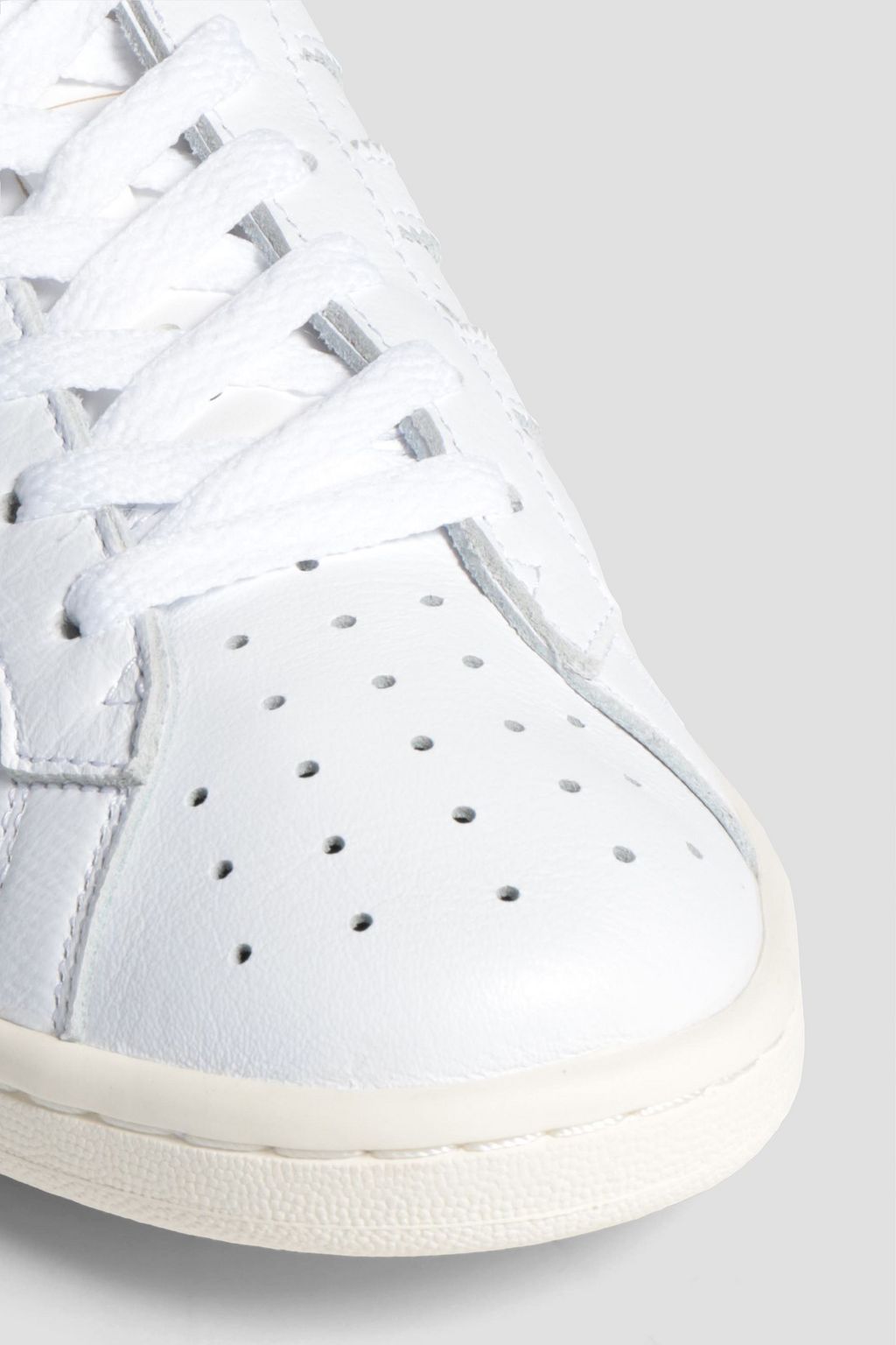 ADIDAS ORIGINALS Earlham perforated leather sneakers