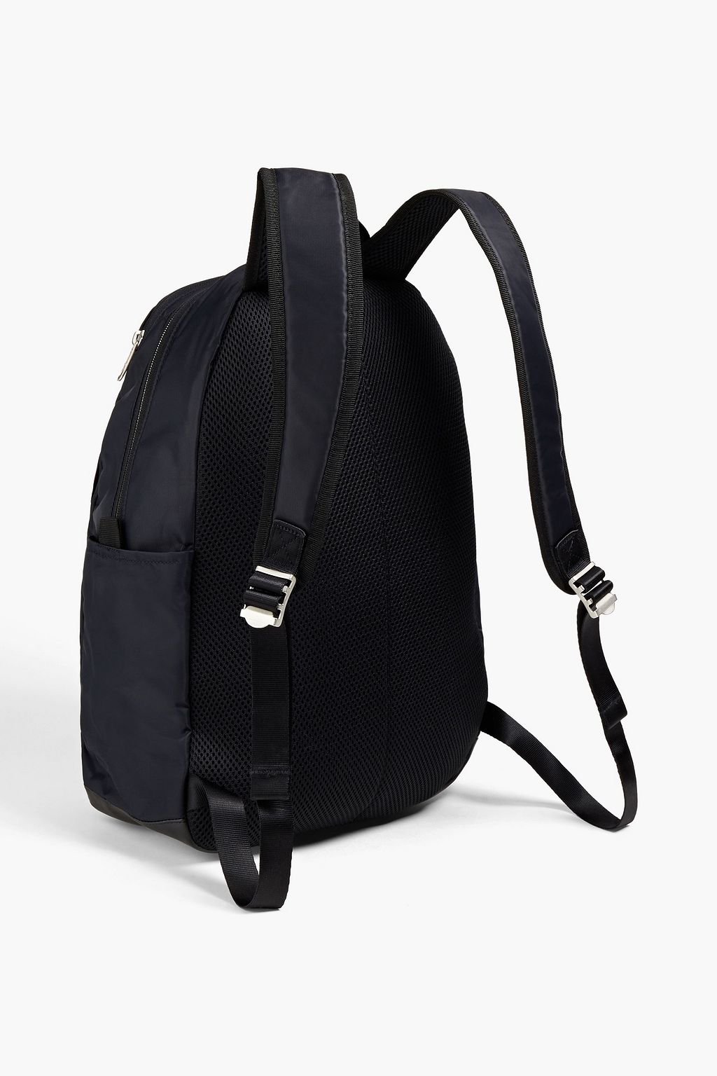 ADIDAS ORIGINALS Mesh-trimmed logo-appliquéd shell backpack