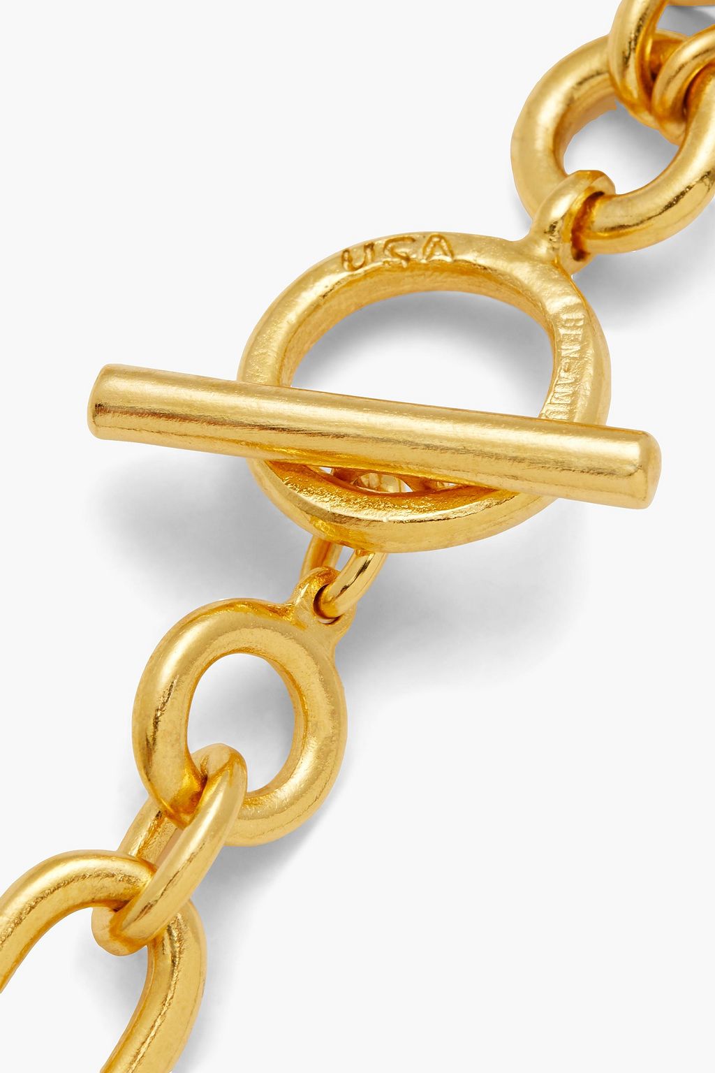 BEN-AMUN 24 KT. vergoldetes Armband mit Steinen