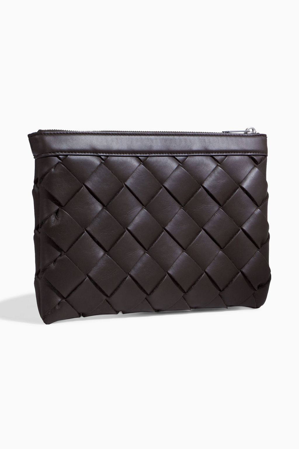 BOTTEGA VENETA Intrecciato leather pouch