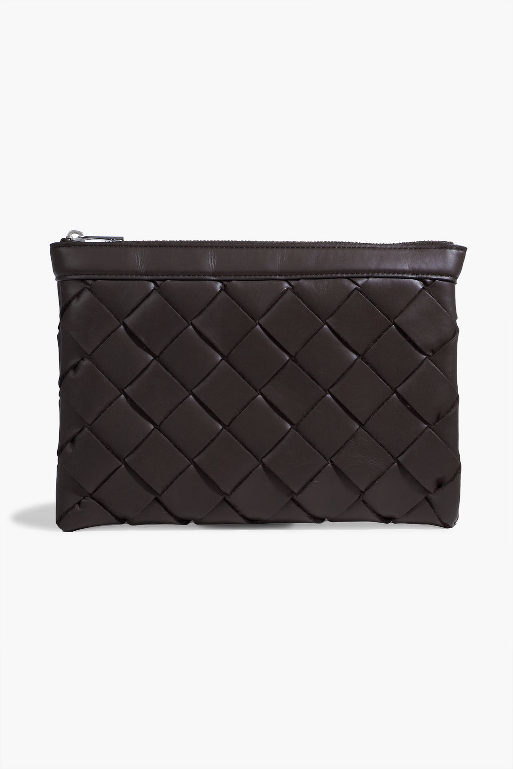 BOTTEGA VENETA Intrecciato leather pouch, Sale up to 70% off