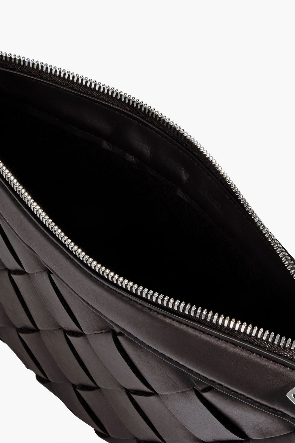 BOTTEGA VENETA Intrecciato leather pouch