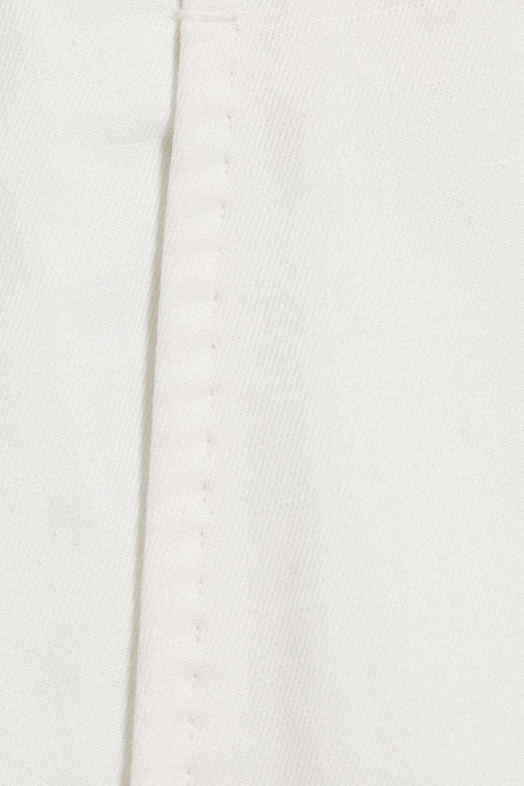 ZEGNA Cotton and linen-blend twill pants