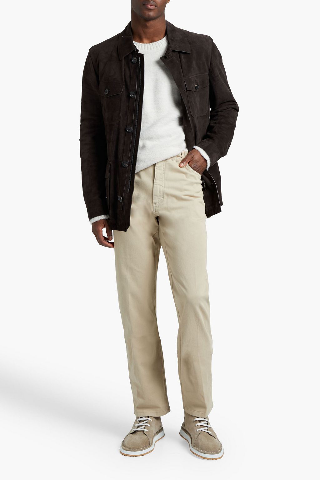 ZEGNA Suede jacket