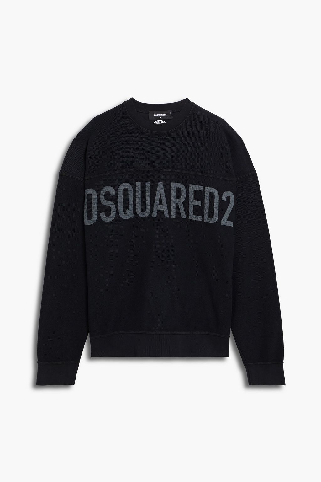 DSQUARED2 Logo-print French cotton-terry sweatshirt | THE OUTNET