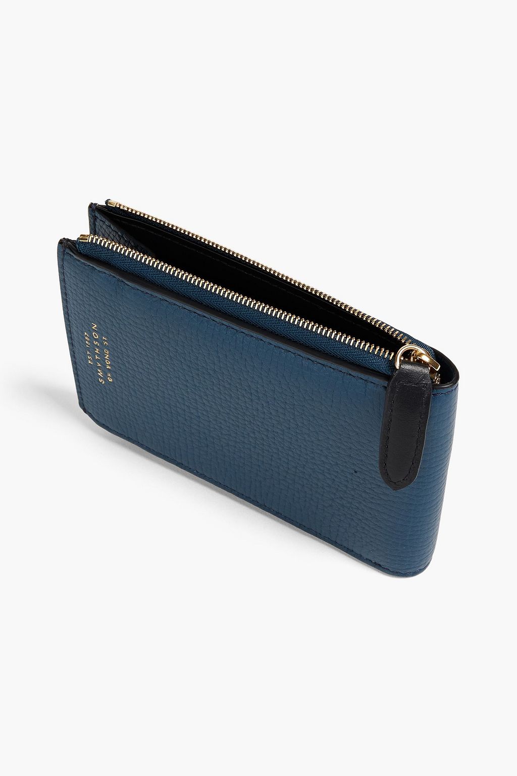 SMYTHSON Ludlow pebbled-leather wallet