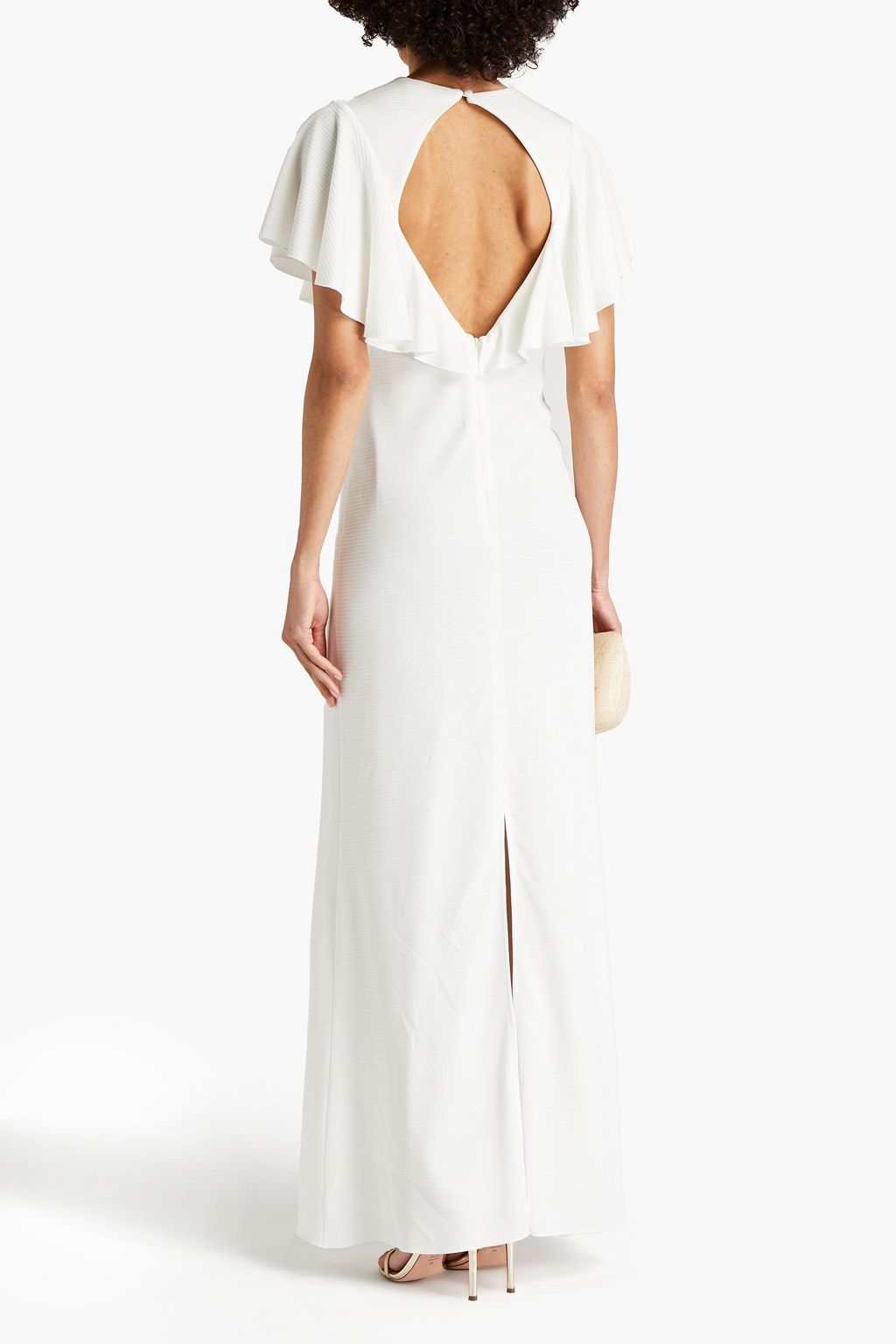 VANESSA COCCHIARO The Marina pleated jersey maxi dress