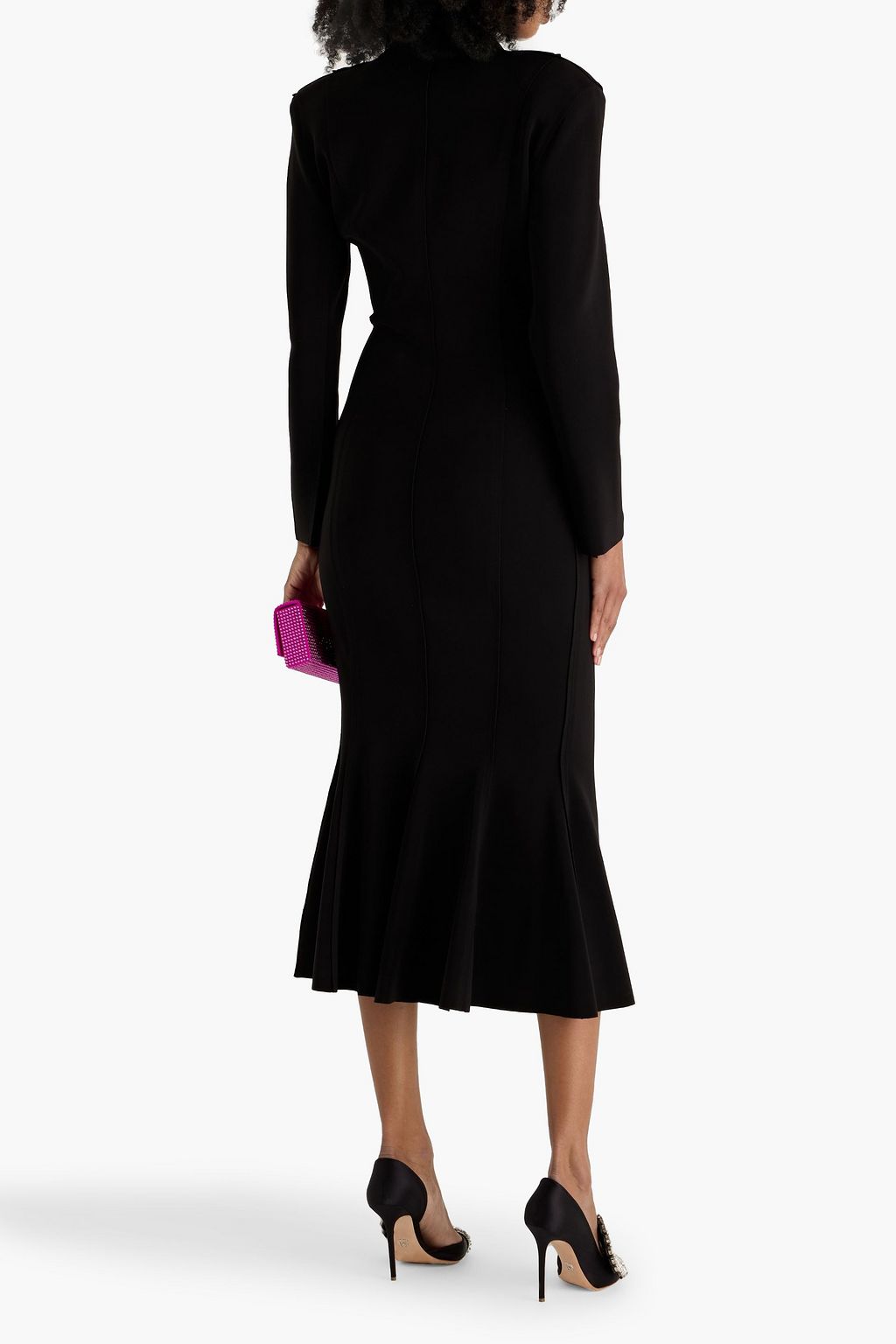 NORMA KAMALI Stretch-jersey midi dress
