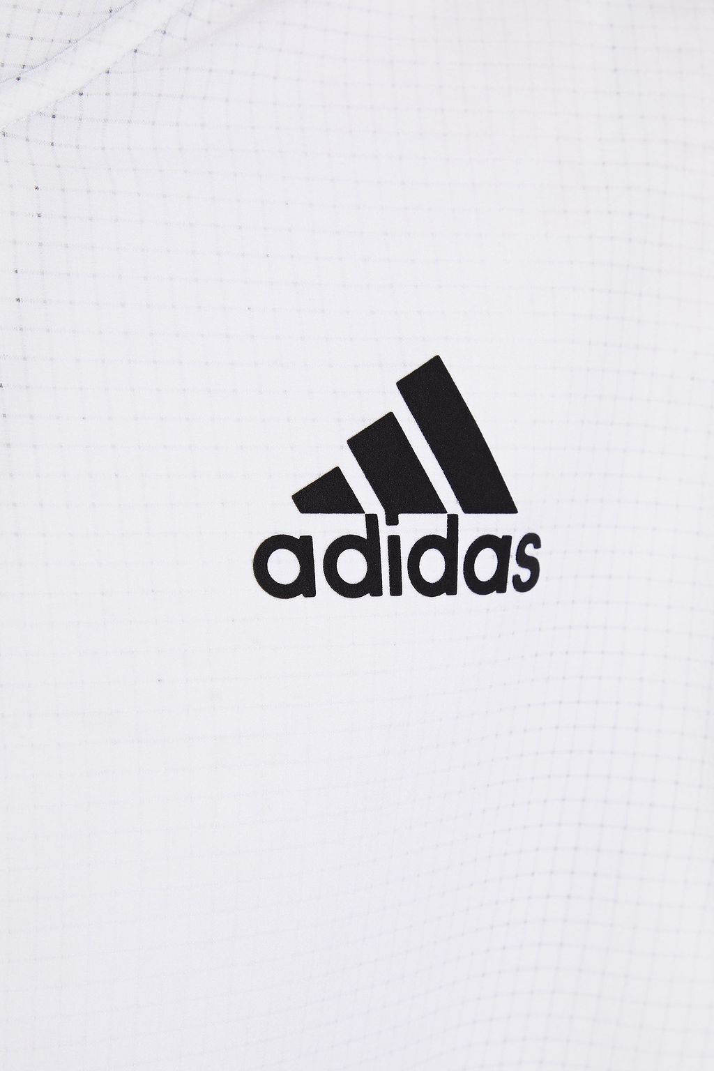 ADIDAS Printed stretch hooded jacket