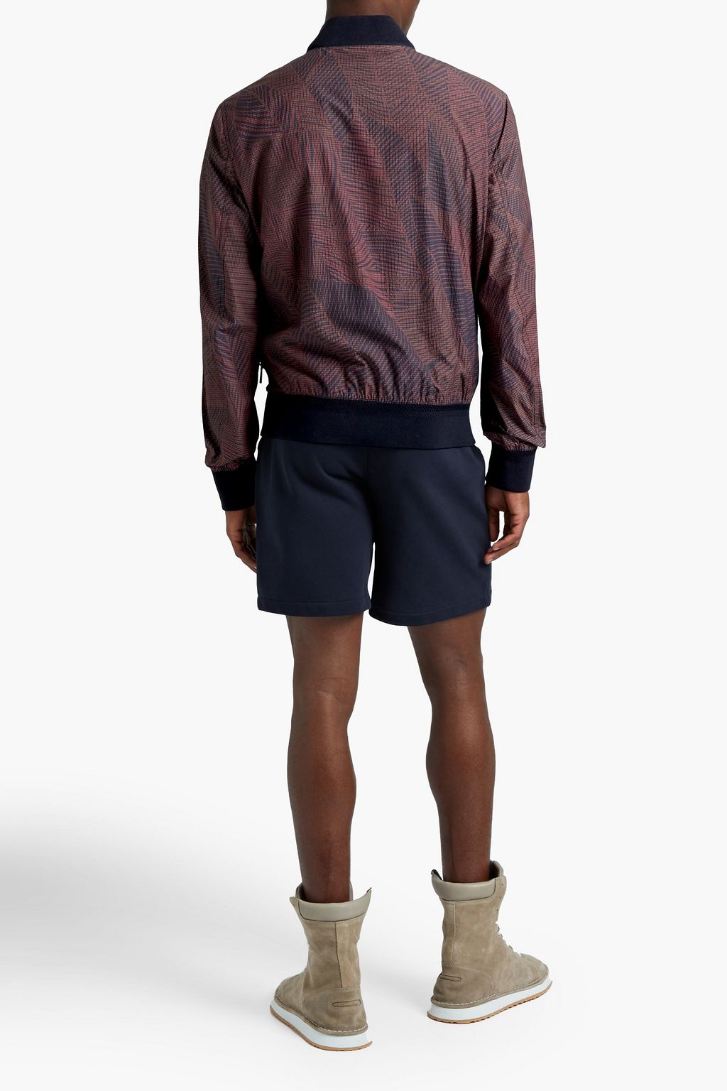 ZEGNA Printed shell jacket