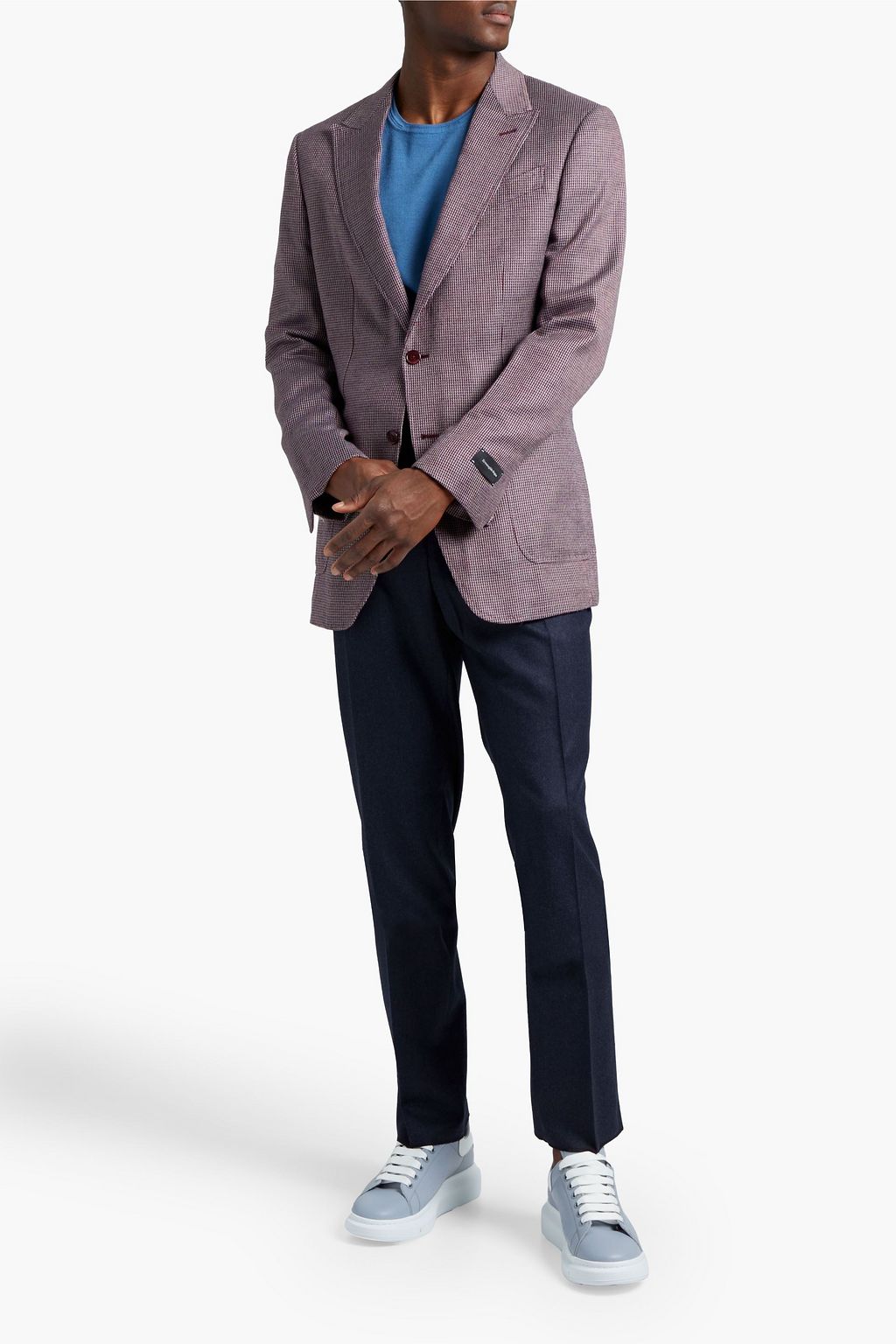 ZEGNA Brushed wool pants
