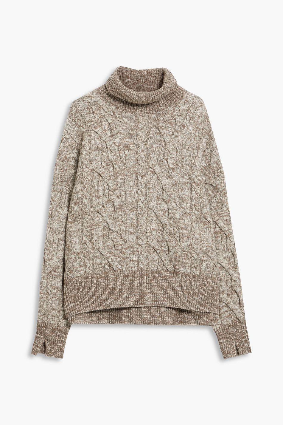 rag & bone nora cable knit turtleneck sweater