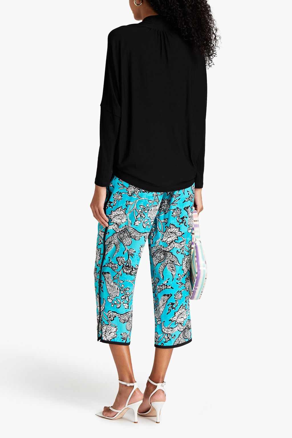DIANE VON FURSTENBERG Pipa jersey cardigan