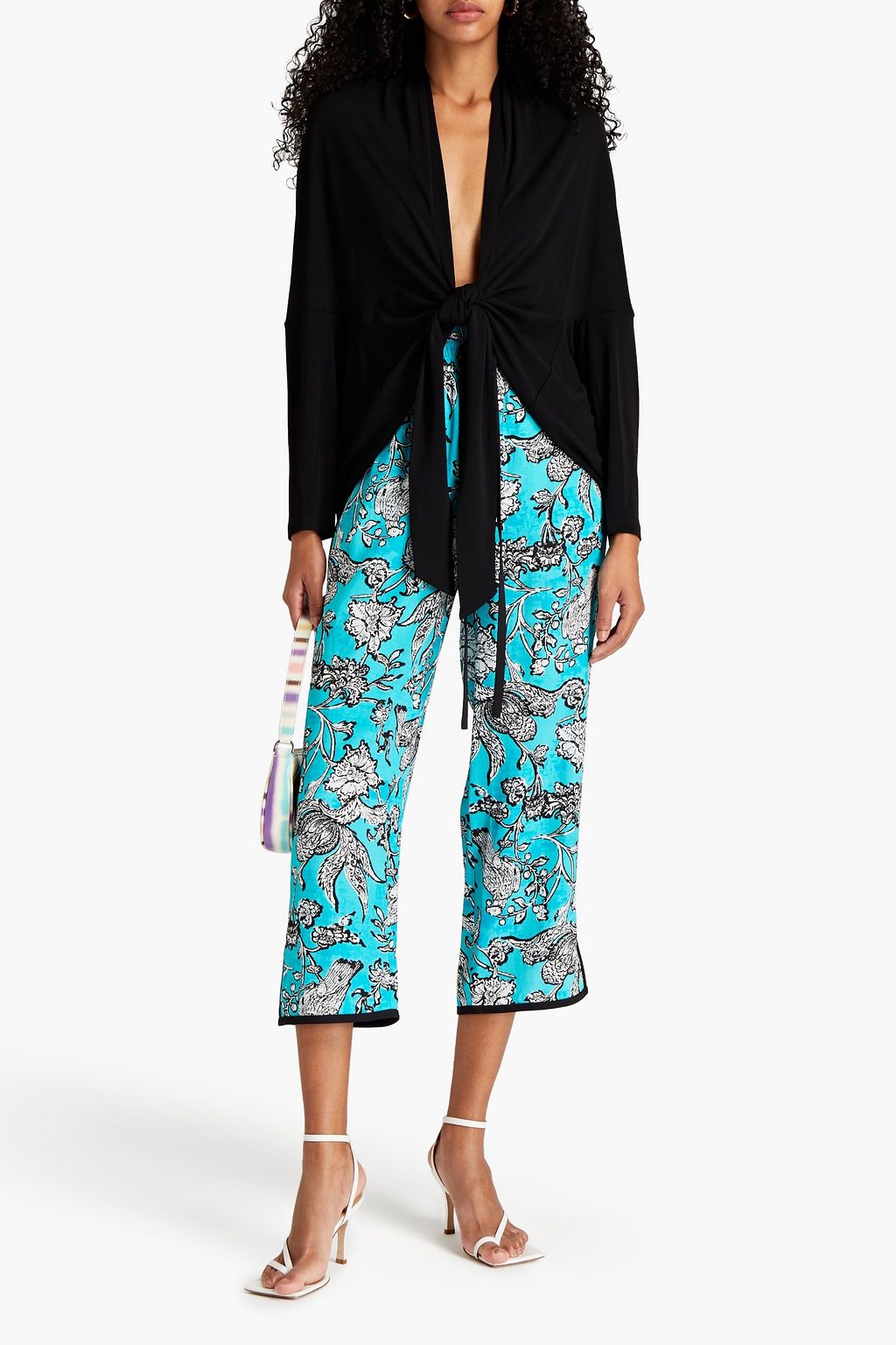 DIANE VON FURSTENBERG Pipa jersey cardigan