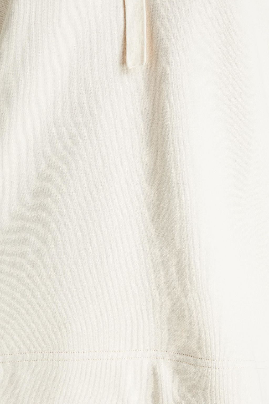 NINETY PERCENT Tie-dyed French cotton-terry hoodie