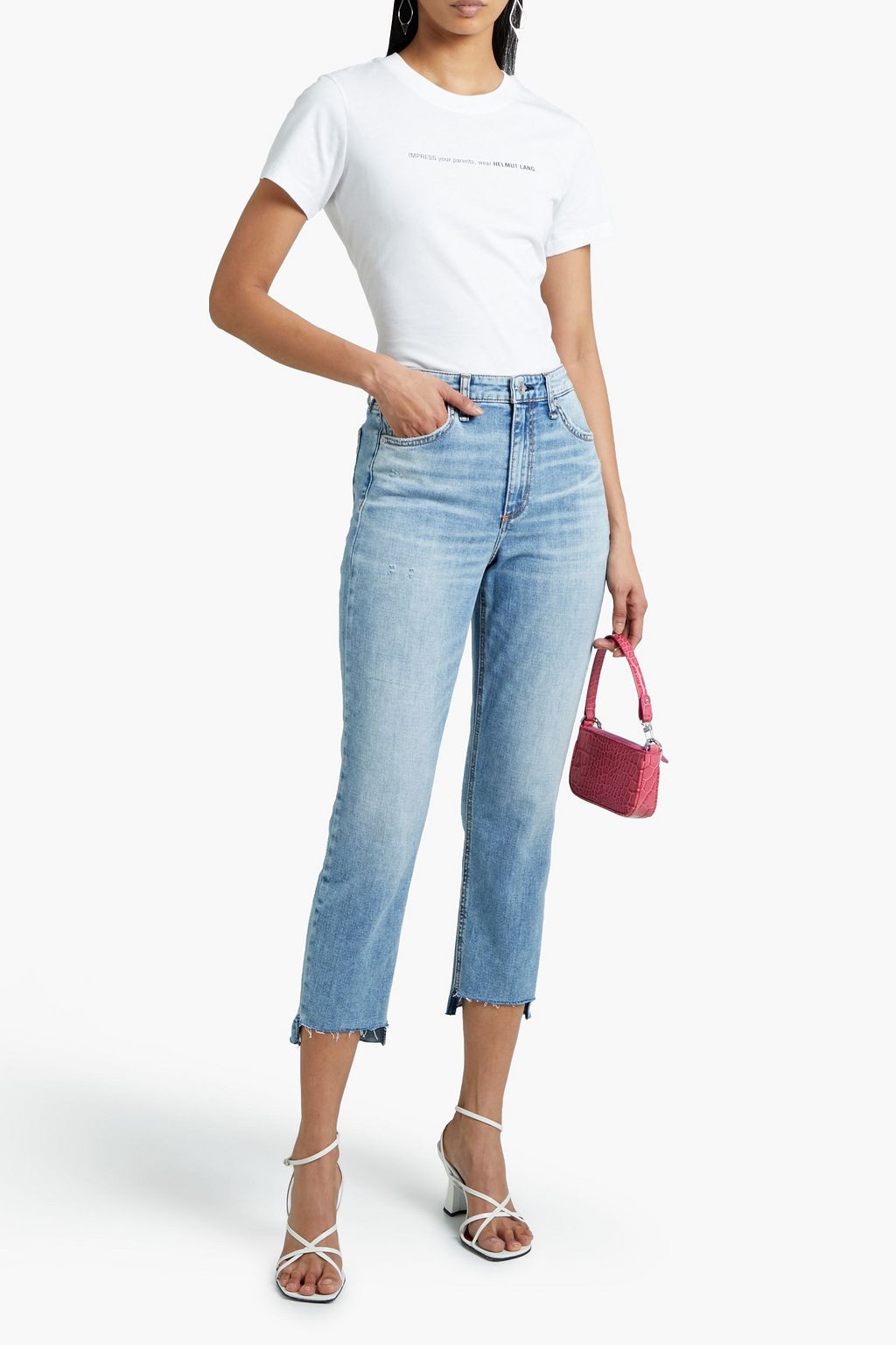 RAG & BONE Nina cropped high-rise skinny jeans | THE OUTNET