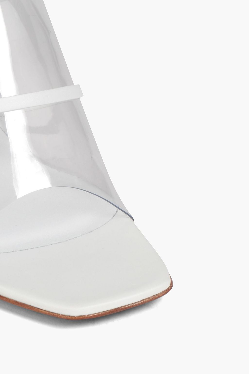 NEOUS Tuber leather and PVC sandals