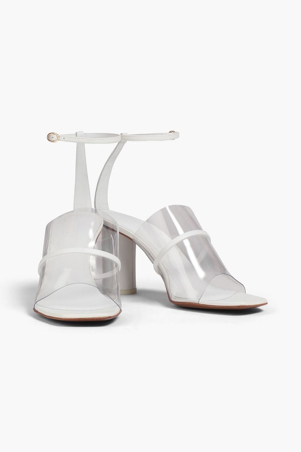 NEOUS Tuber leather and PVC sandals