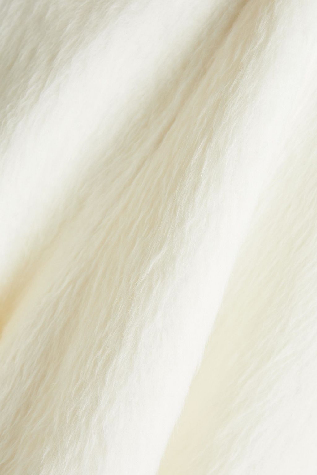 THEORY Mélange faux fur sweatshirt