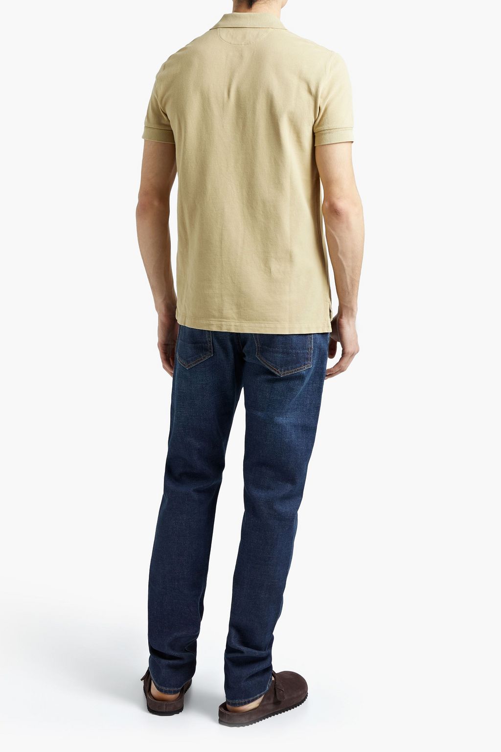 TOM FORD Cotton-piqué polo shirt