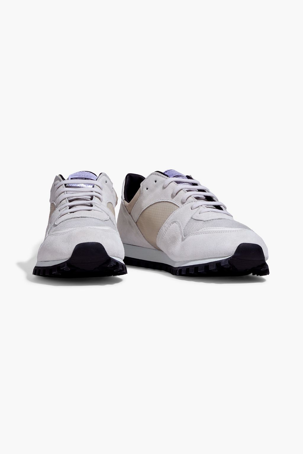 SPALWART Marathon Trail suede and mesh running sneakers