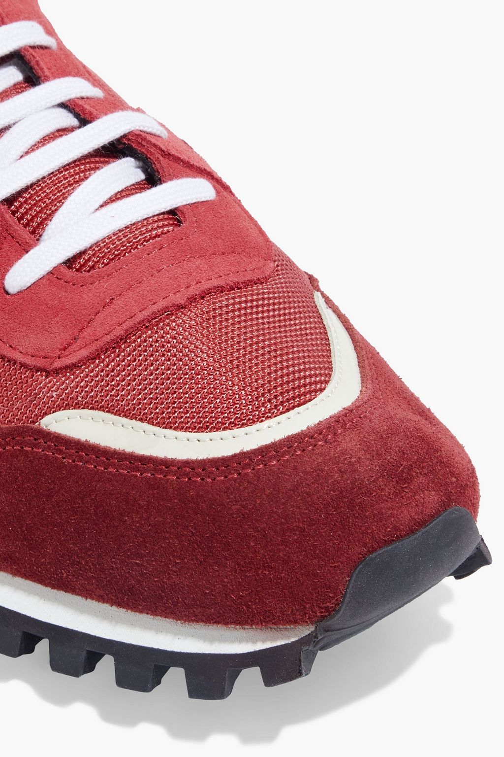 SPALWART Marathon Trail color-block suede and mesh running sneakers