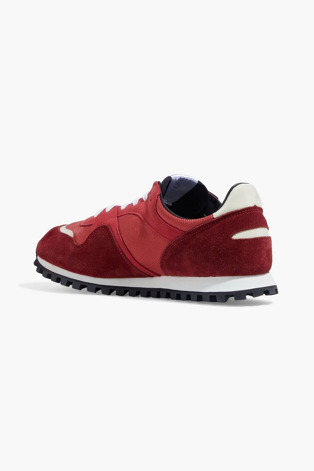 SPALWART Marathon Trail color-block suede and mesh running sneakers